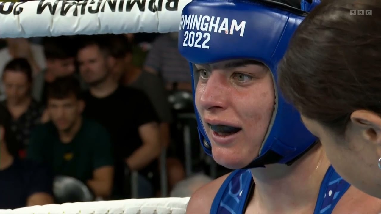 Caitlin Parker Vs. Elizabeth Andiego 2022 Commonwealth Games background