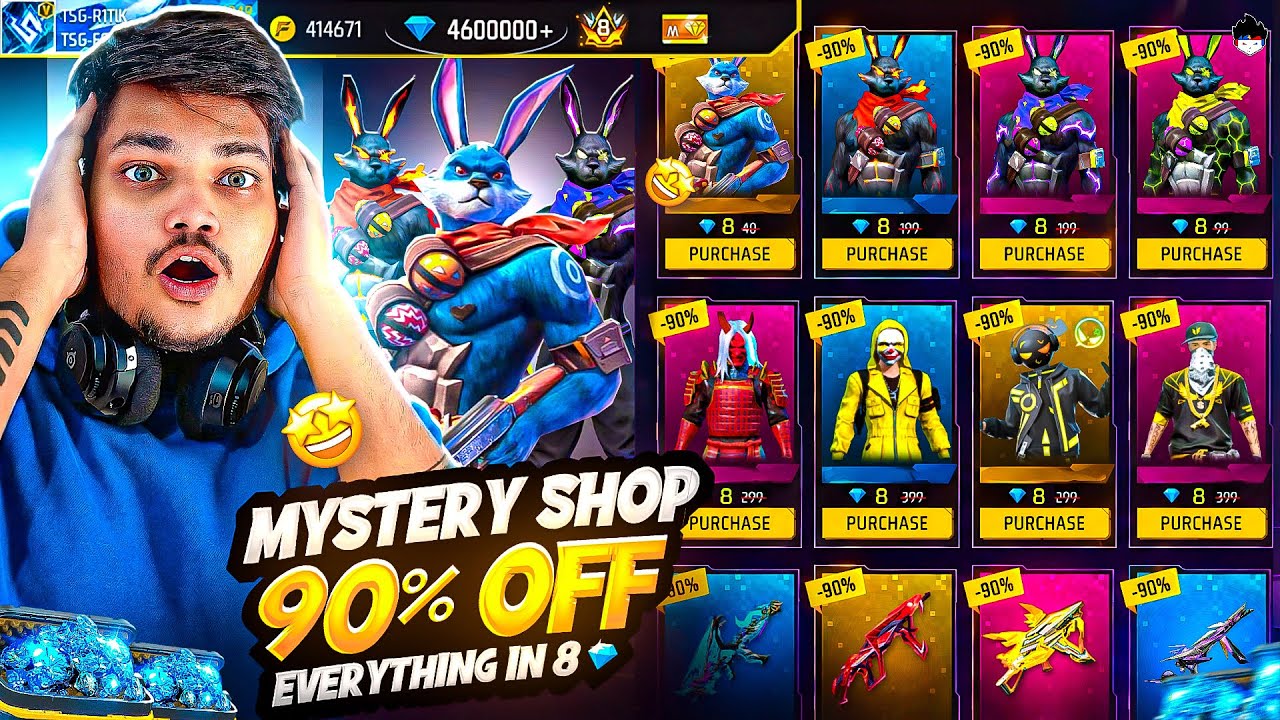 We Are Back | 10 Bundle 1 Luck Royal đ| Spending 11,000 đon Lvl 6 id - Garena Free Fire backdrop