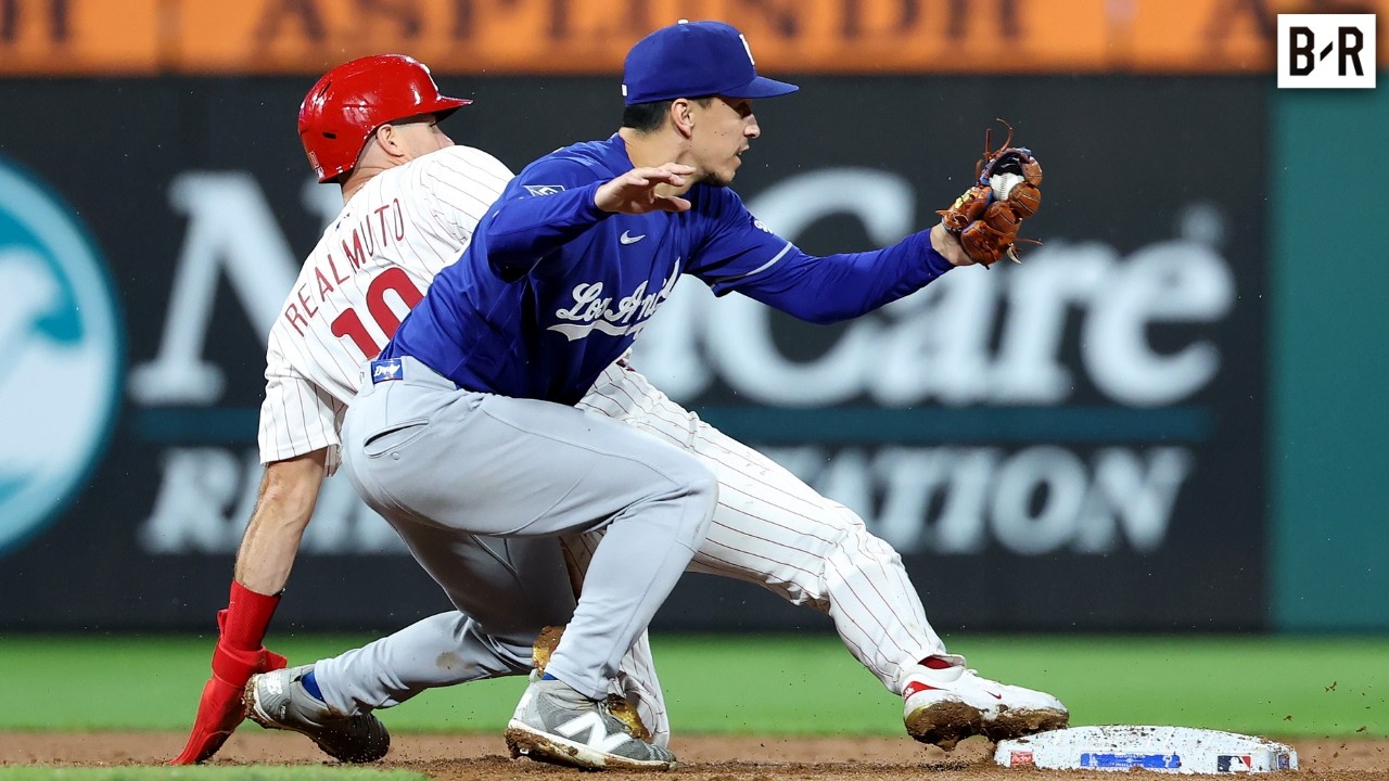 Dodgers Turn Chaotic Double Play To Beat The Phillies backdrop