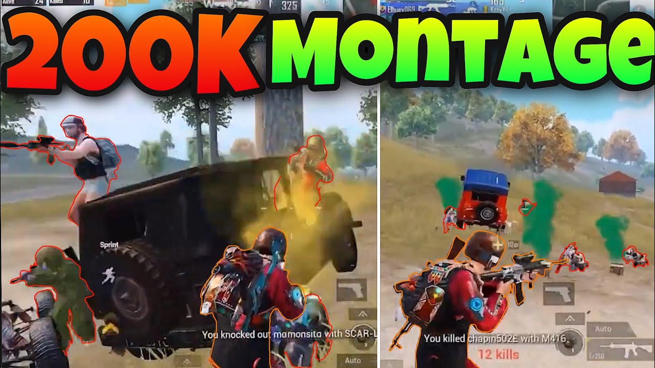 Legends Never Die! 200K Sub PUBGM Montage! background