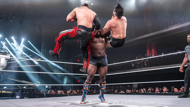 FULL MATCH: Oba Femi vs. Josh Briggs vs. Yoshiki Inamura | NXT Title Match: NXT, July 22, 2025 backdrop