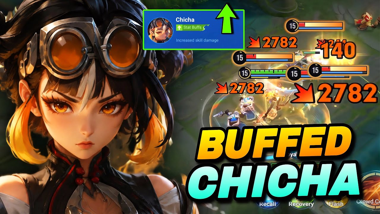 BUFF CHICHA WITH THIS OP BUILD CAN MAKE ENEMIES SURRENDER IN 10 MINUTES RANK GAME! | HONOR OF KINGS background