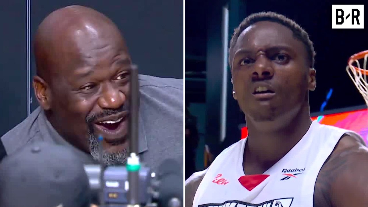 UK Dunker 'The Royal Guard' Had Shaq Hyped With His 47" Vertical backdrop