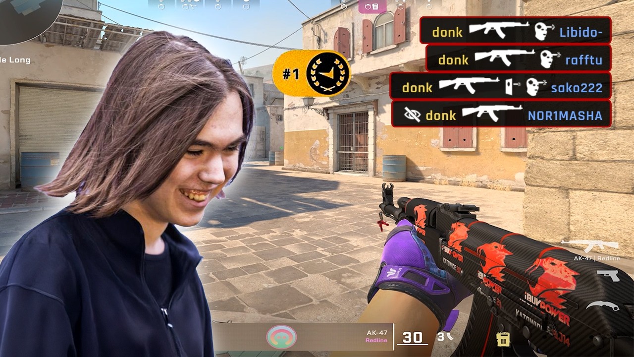 Donk's 40-Kill Refusal To Lose | #1 FACEIT backdrop