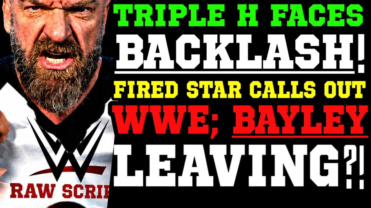 WWE News! Fans Call Out Triple H! Major Contract Update Concerning Bayley! Fired Star Calls Out WWE! backdrop