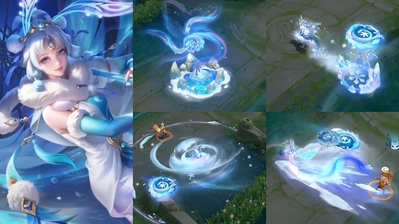 CN GACHA | ARLI FROST FEATHER SONG | STELLAR LEGEND | HONOR OF KINGS background