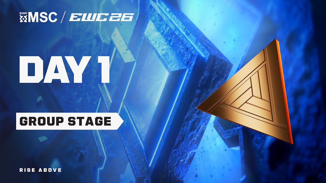 MSC at EWC 26 - Day 1 - Group Stage backdrop