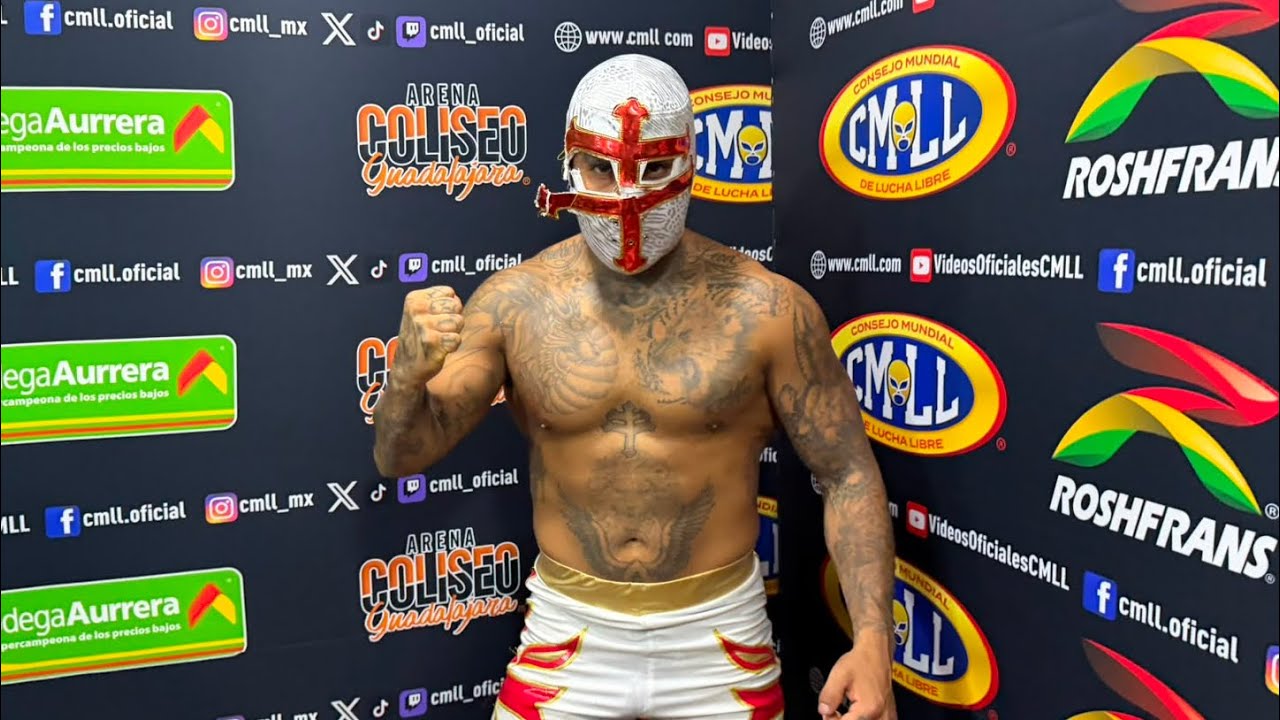 Templario: La cabellera de Último Guerrero se va para Tlaxcala es mi mentor pero somos profesionales background