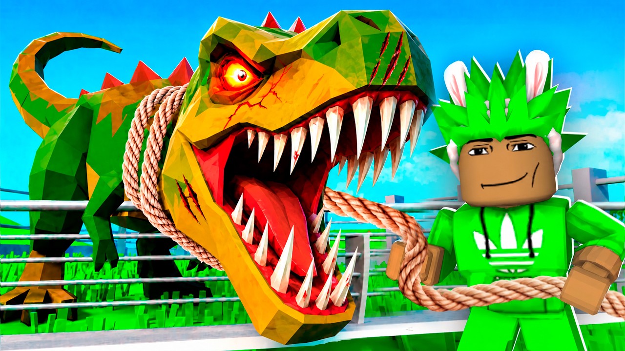 ich eröffne einen DINOSAURIER PARK in Roblox! backdrop
