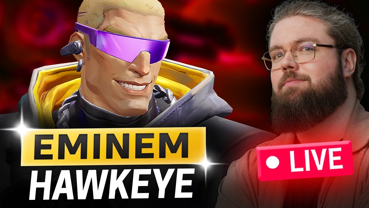 MORE Lore-Accurate Ragebaiting with Eminem Hawkeye (Slim Eye) | Season 9 Marvel Rivals backdrop