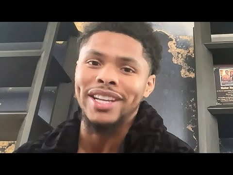 Shakur Stevenson TELLS ALL on Devin Haney Fight Negotiations & Why He Signed With Zuffa Boxing background