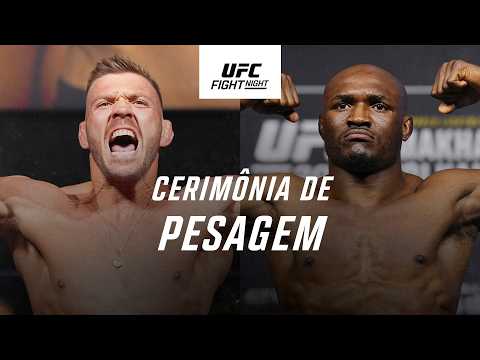 Cerimônia de Pesagem | UFC Oklahoma City: Du Plessis x Usman background