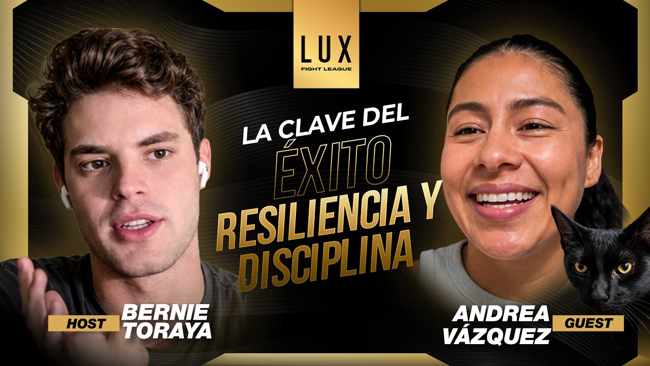ENTREVISTA con Andrea Vázquez, excampeona valiente de LUX 👊🔥 #luxfightleague background