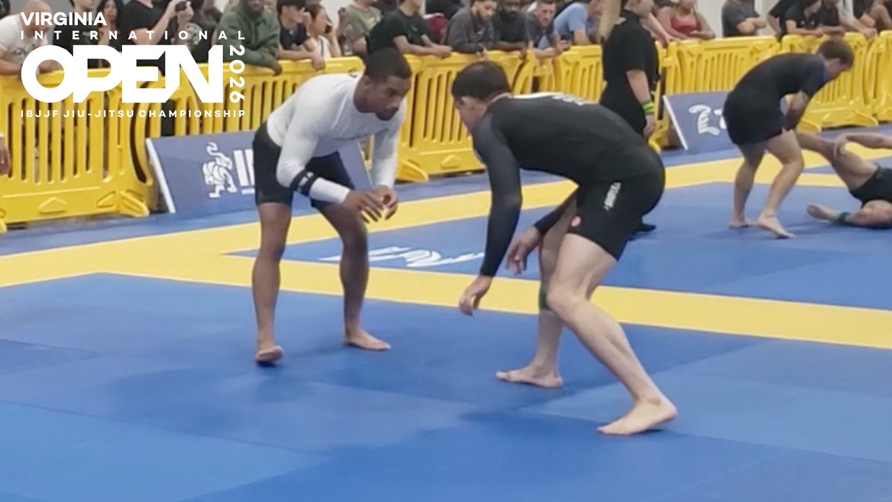 Elijah Dorsey vs Serge Severenchuk / Virginia Open No-Gi 2026 backdrop