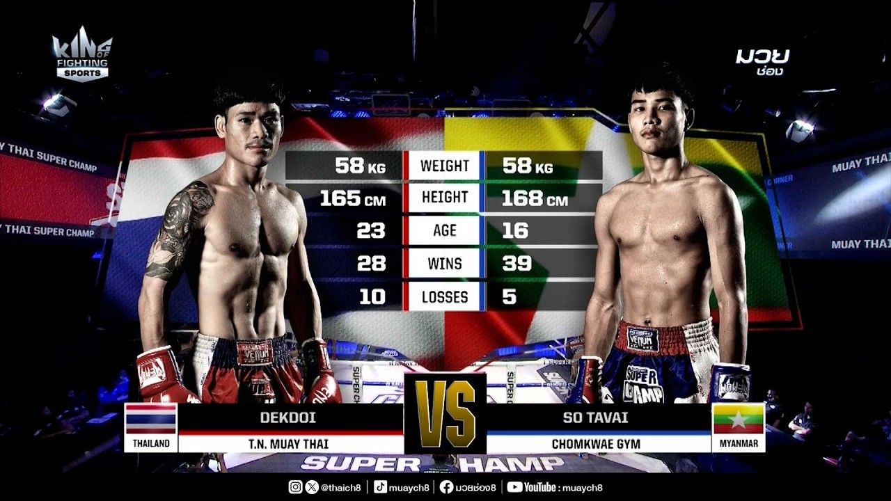 คู่เด็ดมวยมันส์ | เด็กดอย ทีเอ็นมวยไทย ดวล โซ ทวาย background