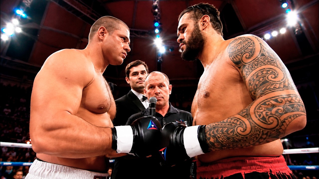 White Hulk (Russia) vs BigFoot (Brazil) | MMA Fight, HD backdrop