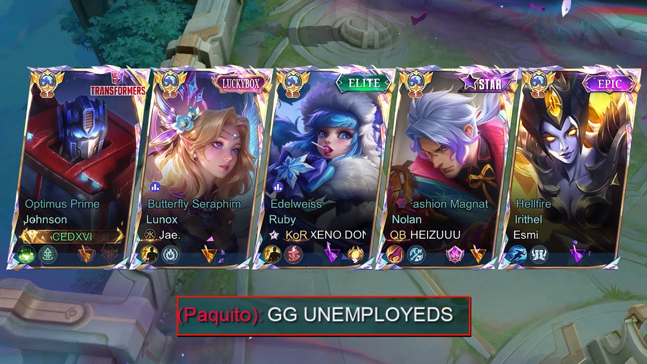 5 MAN ALL TOP 1 GLOBAL IN RANK!!(Totally Insane!!)pt. 1 background