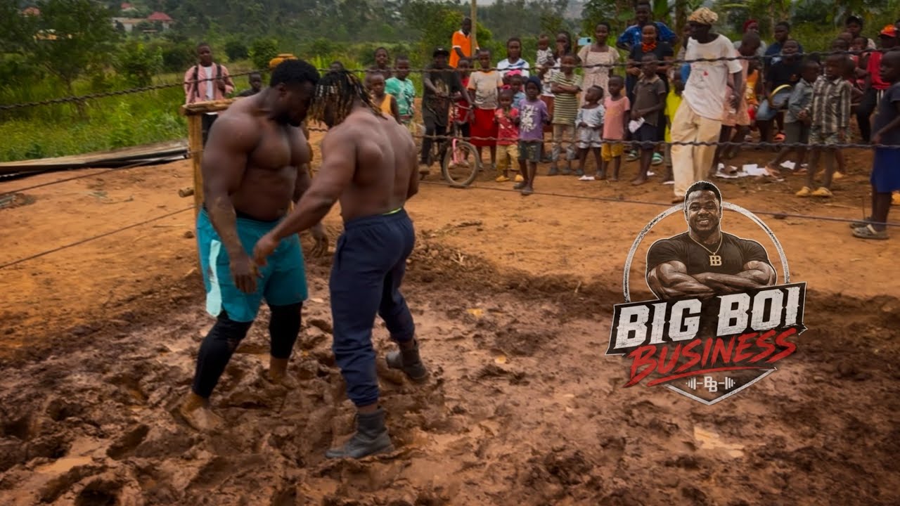 Can Mr Kampala Defeat Jallah Trophy in Mud Wrestling? backdrop