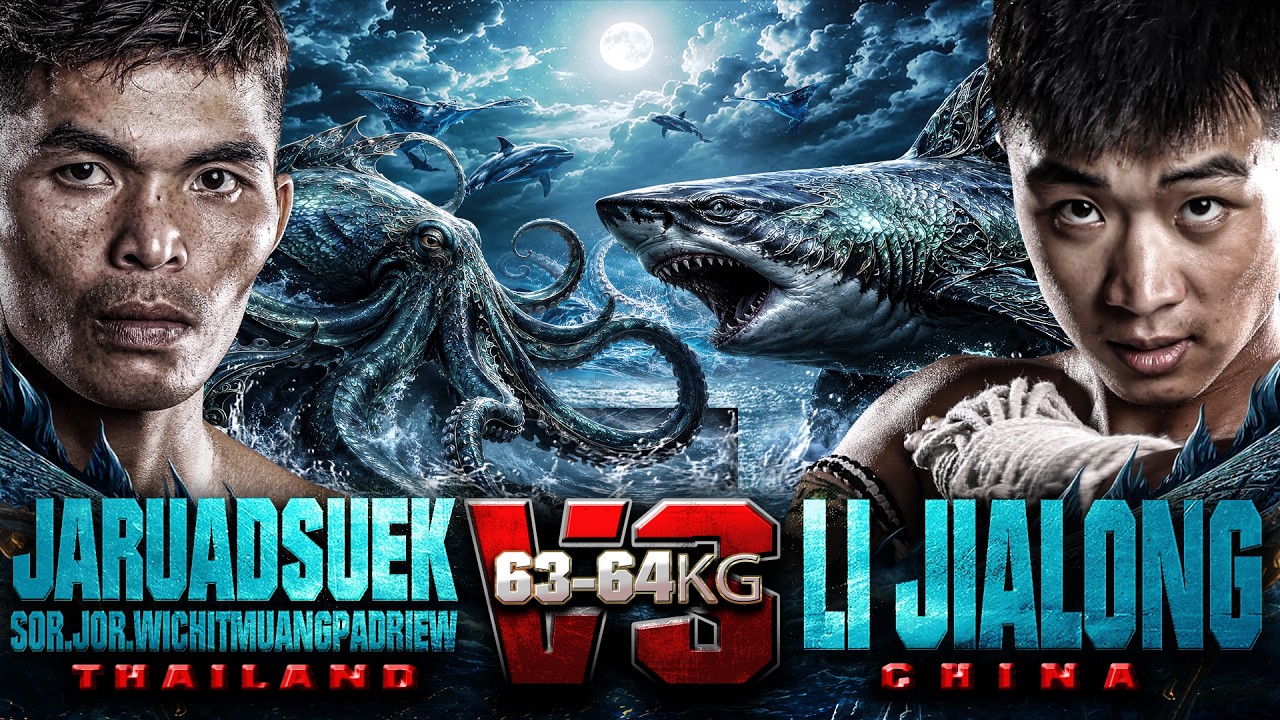 Jaruadsuek Sor.Jor.Wichitmuangpadriew vs. Li Jialong | THAI FIGHT Songkhla | 12 July 2026 background