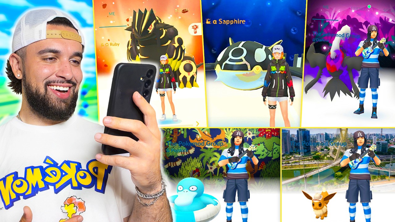 The COOLEST Pokémon GO Update of All Time background