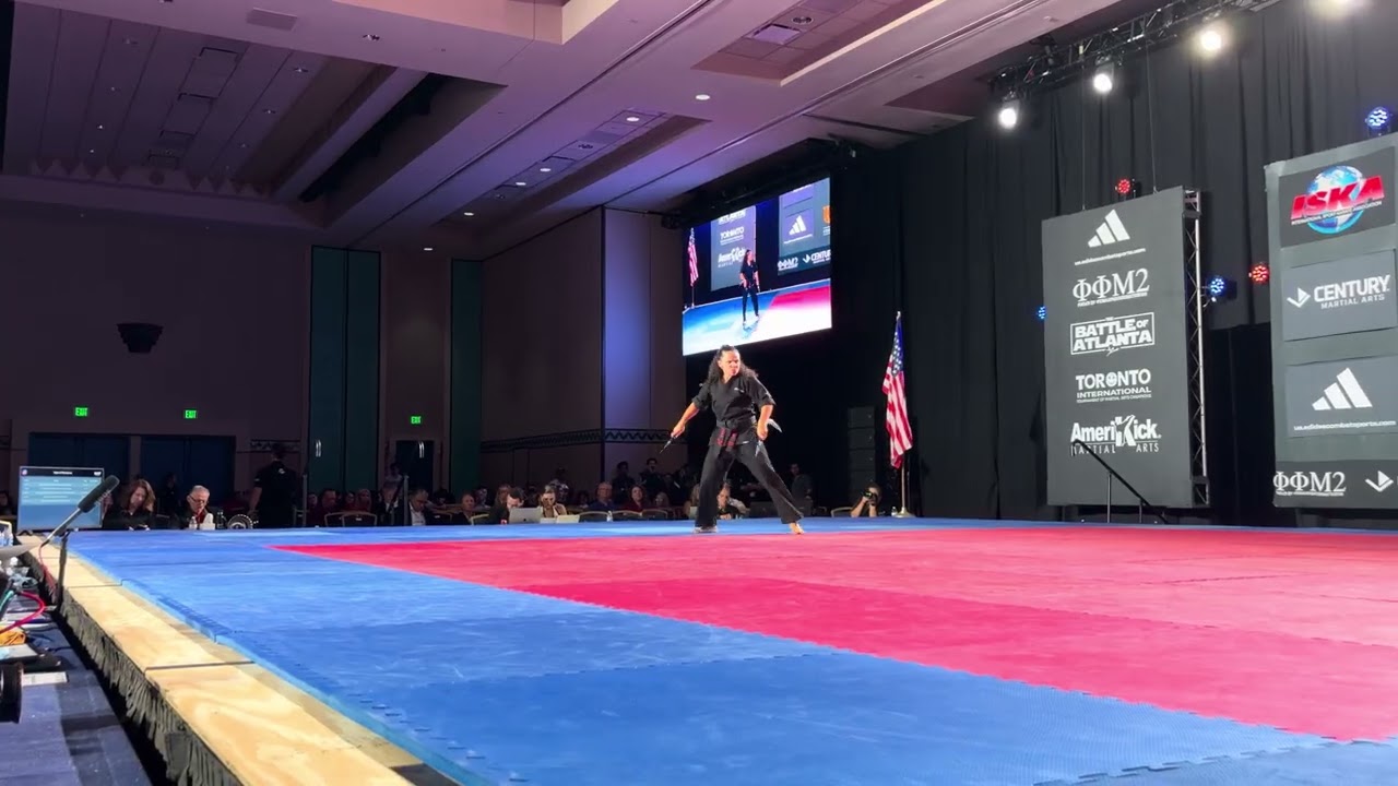 Haley Glass-Mancillas Womens Open Weapons ISKA World Championship - US Open 2026 backdrop