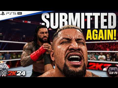 HE SUBMITTED AGAIN! ROMAN REIGNS VS. SOLO SIKOA REMATCH (PS5 PRO 4K 60FPS) background