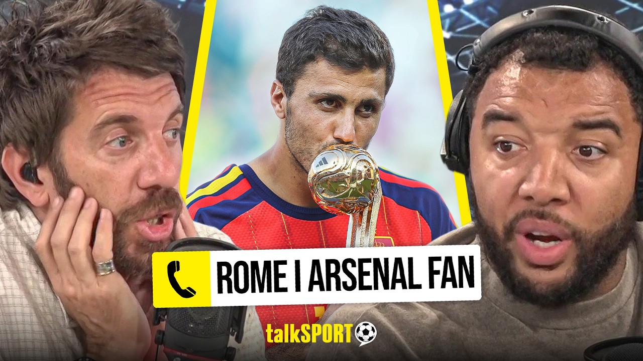 "NOWHERE NEAR IT!" Arsenal fan INSISTS Rodri ISN'T CLOSE to the Best Premier League Midfielder Ever! backdrop