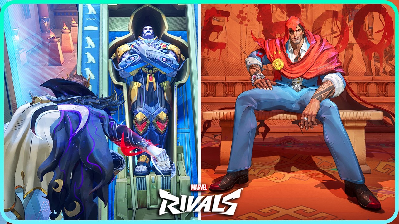 All Thebes Unique Interactions & Hero Specific Voice Lines Marvel Rivals background