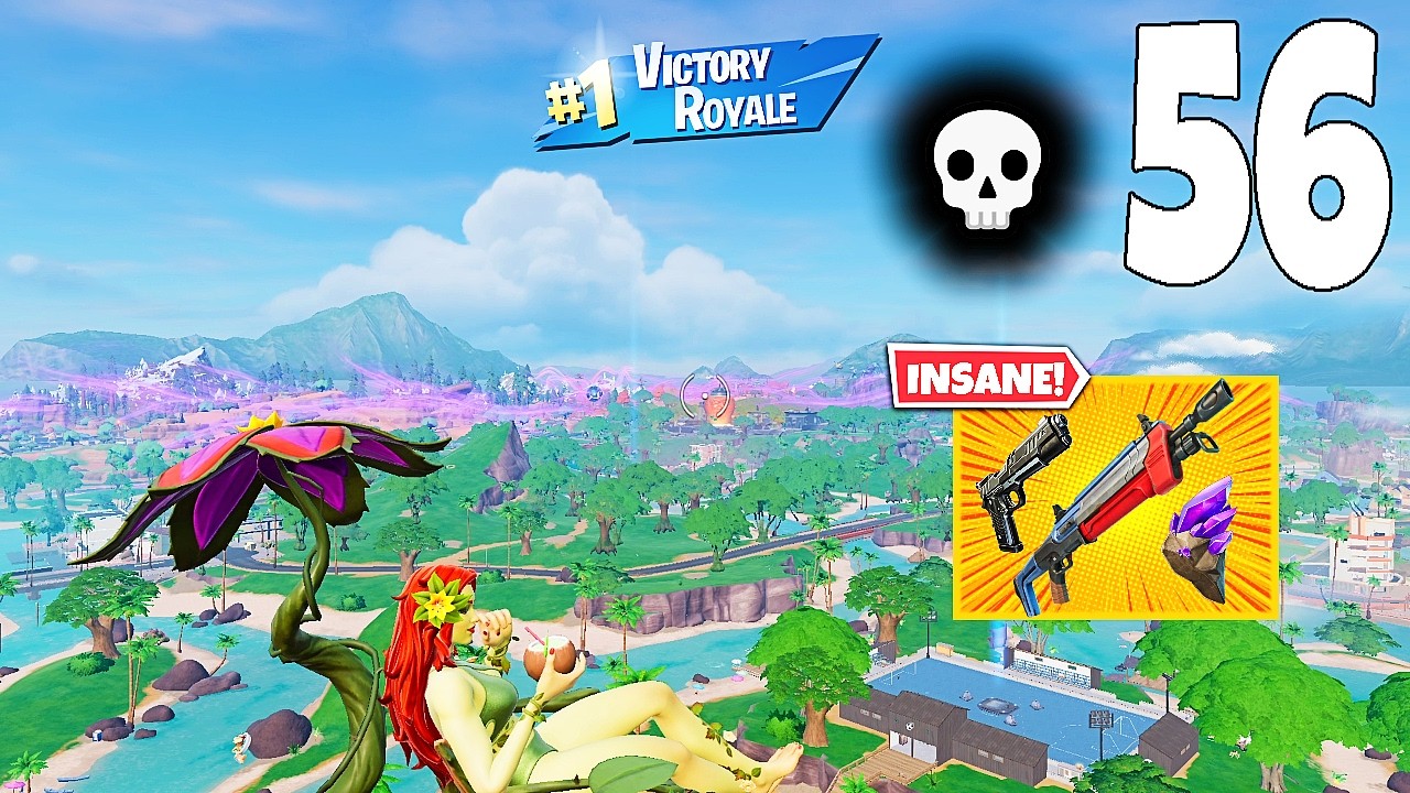 56 Elimination squads "Zero Build" Gameplay Wins (NEW Fortnite Chapter 7 Season 3 PC) background