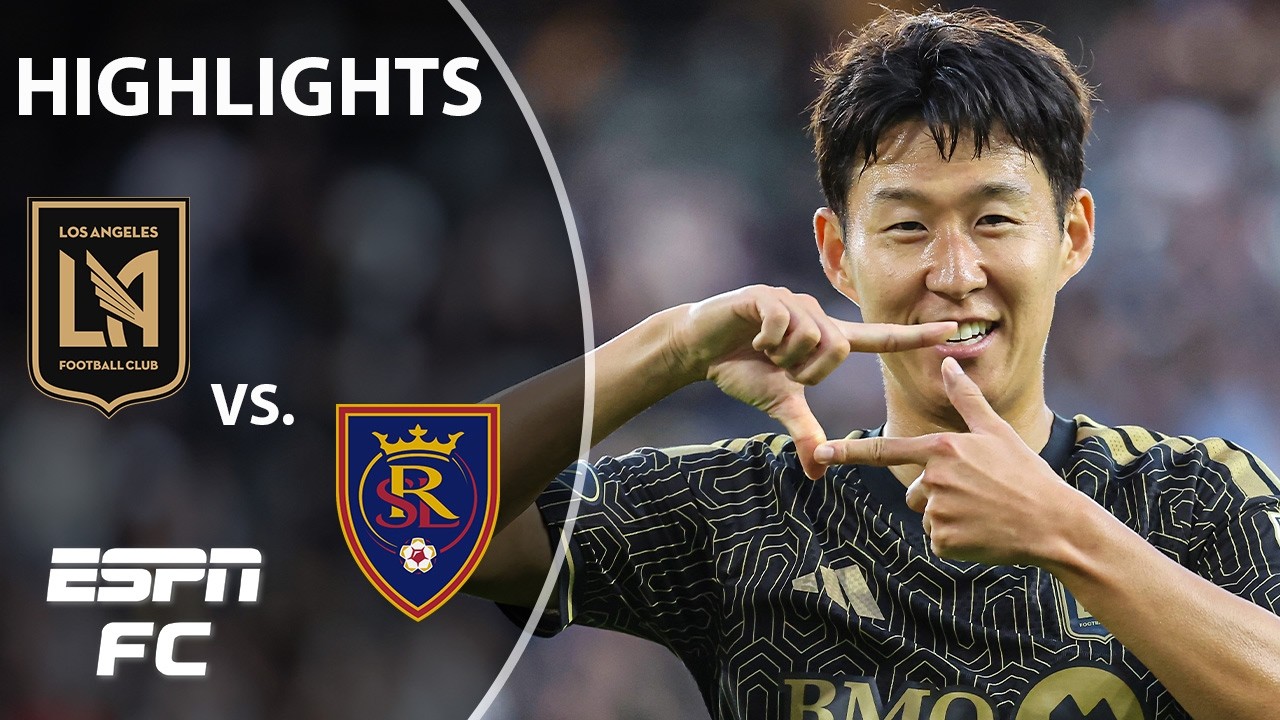 Son Heung-Min delivers ЁЯШд LAFC vs. Real Salt Lake | MLS Highlights | ESPN FC background
