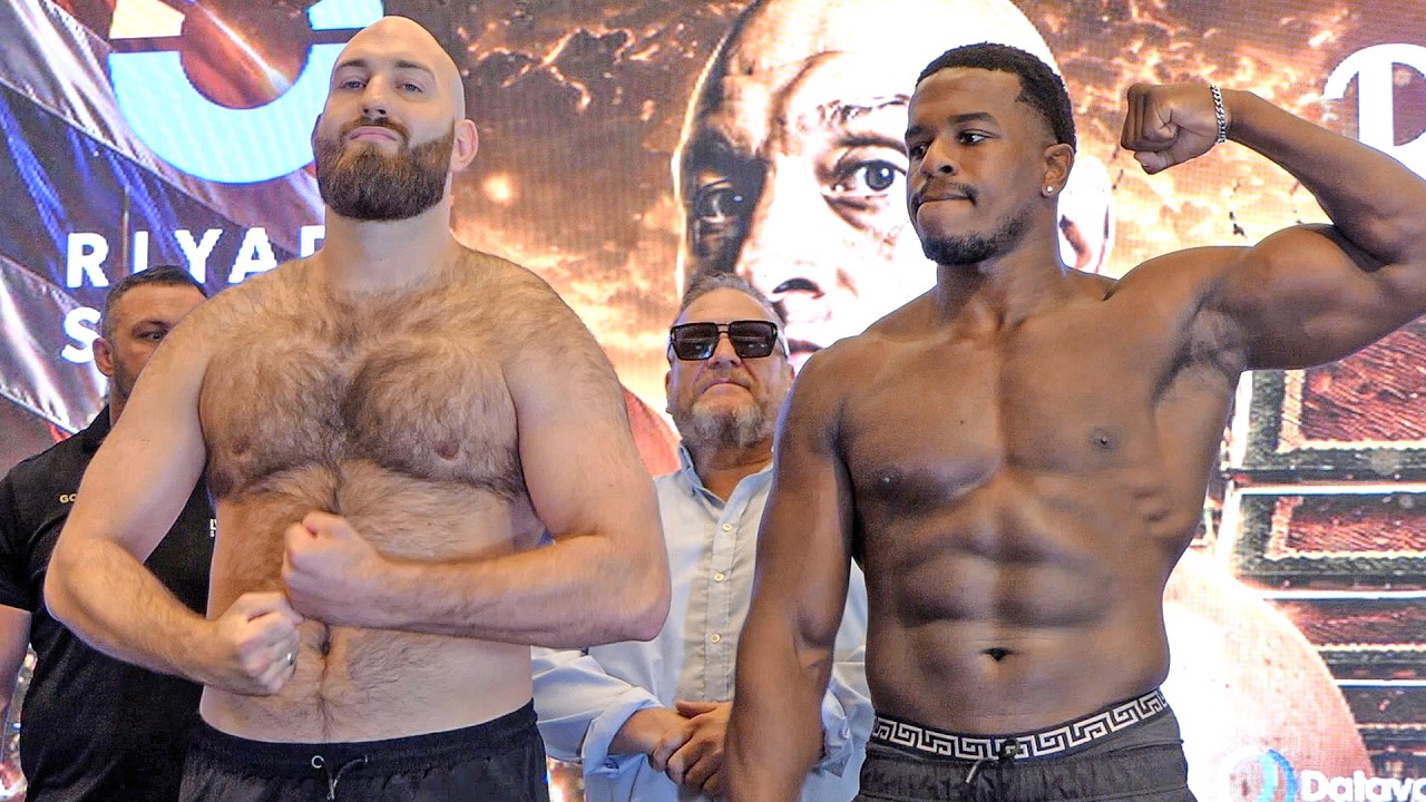 Tyson Fury vs. Mariusz Wach • UNDERCARD WEIGH IN | Thailand backdrop