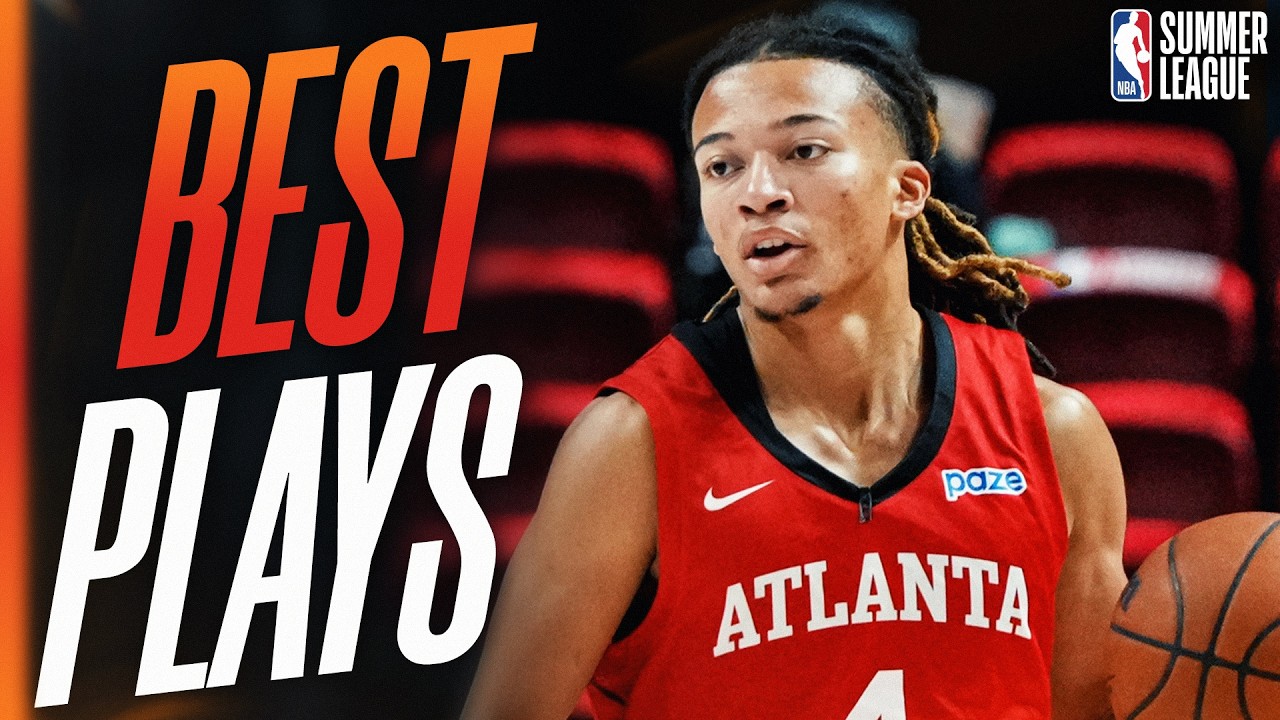 No. 8 Overall Pick Kingston Flemings BEST MOMENTS at 2026 NBA Summer League! ๐ฅ backdrop