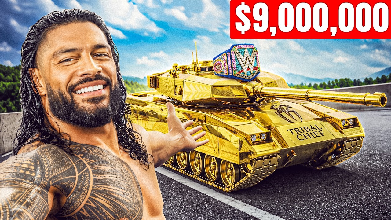 Stupidly Expensive Things WWE Wrestlers Own background