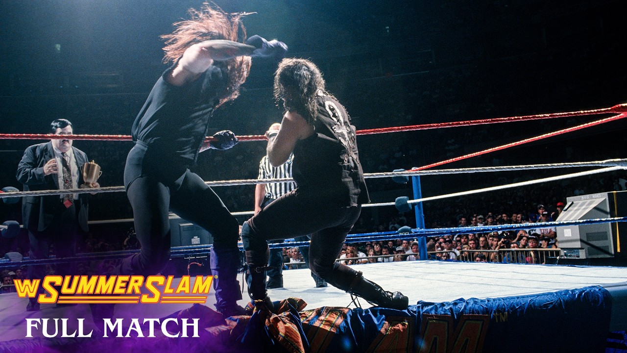 FULL MATCH: Undertaker vs. Mankind | Boiler Room Brawl: SummerSlam 1996 backdrop