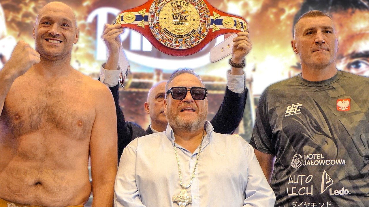 Tyson Fury vs. Mariusz Wach • FULL WEIGH IN & FACE OFF | Thailand background
