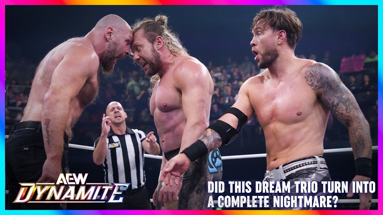 Ospreay, Omega, and Moxley... on the same side? | AEW Dynamite background