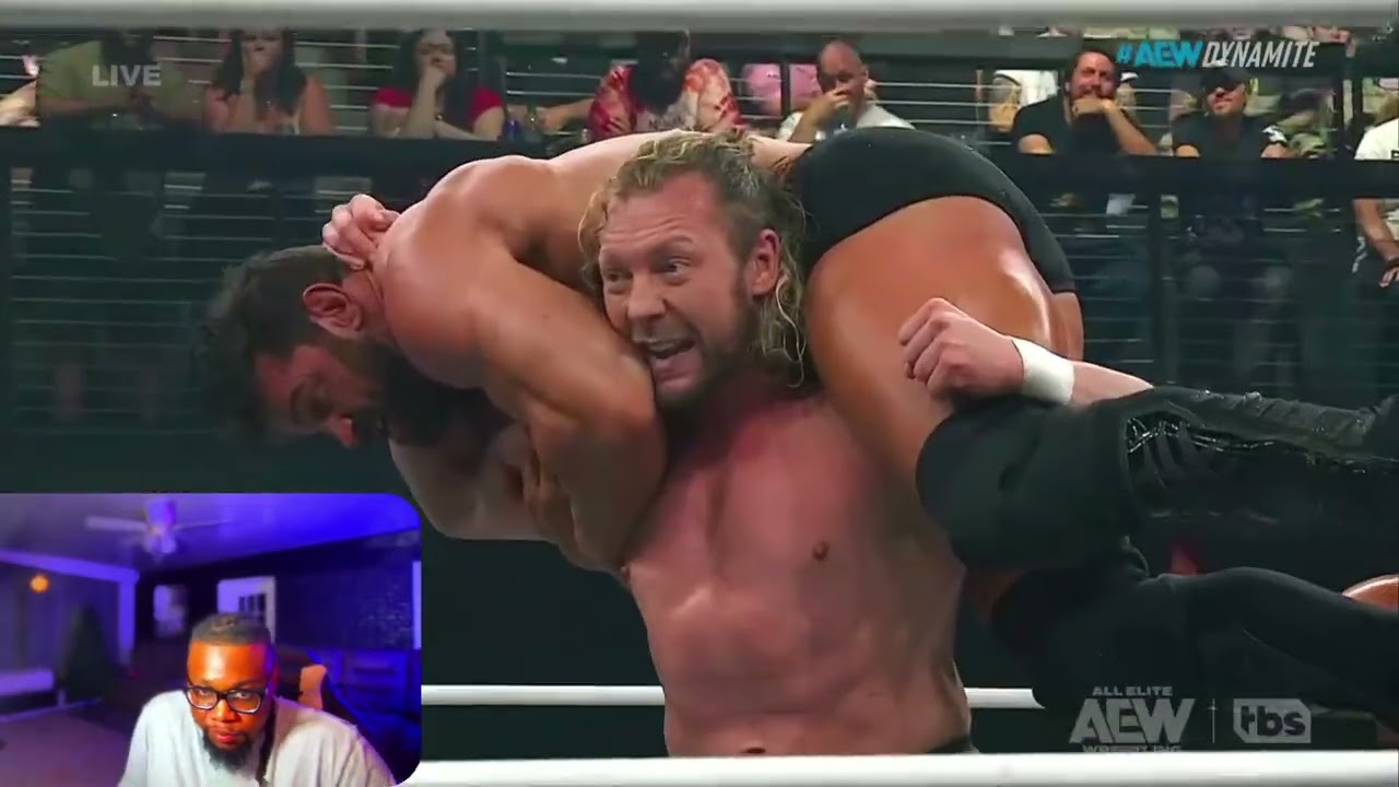 The Marathon Continues! Death Riders & Kenny Omega vs DCF (Vet Minimums) | AEW Wrestling Reaction background
