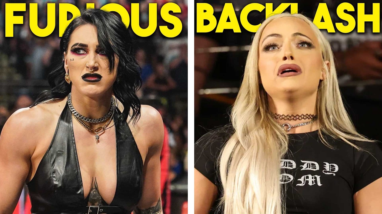 RHEA RIPLEY FURIOUS…WWE FANS CALL OUT LIV MORGAN…VINCE MCMAHON WWE COMEBACK?…Wrestling News background