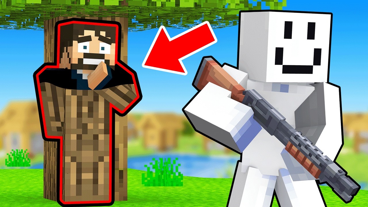 We Added MECCHA CHAMELEON in Minecraft background
