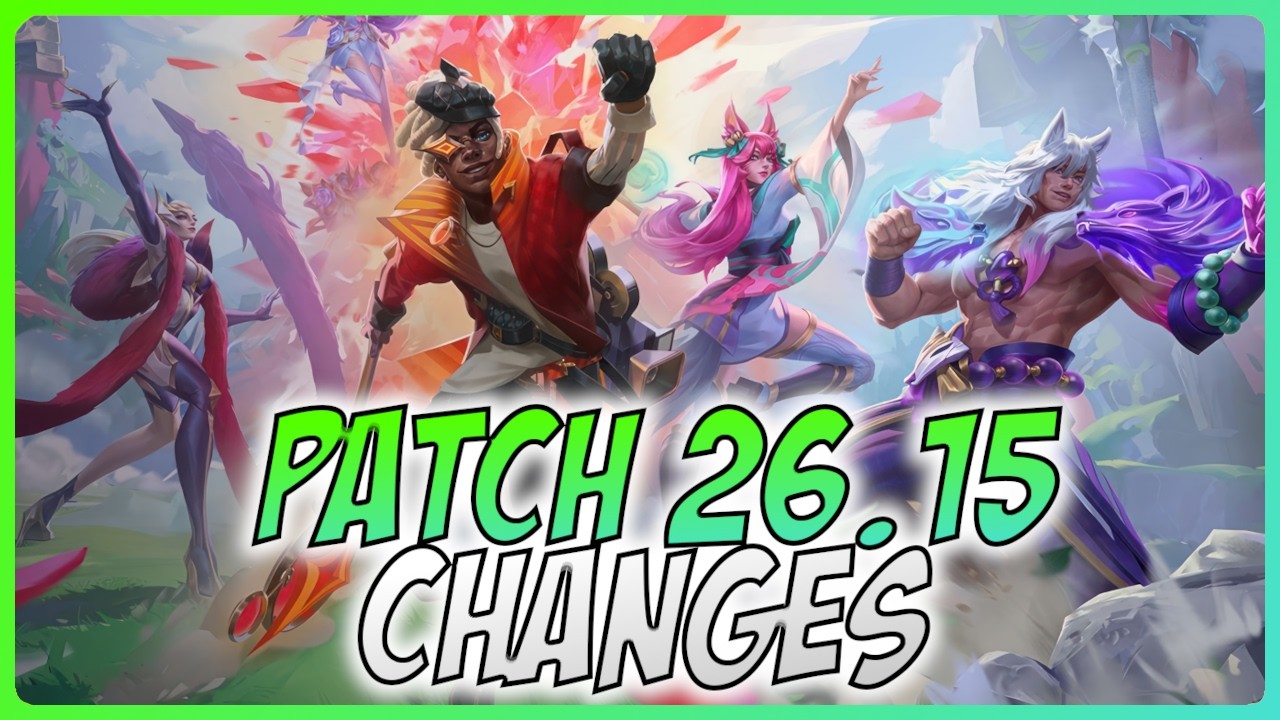 All New Changes For Patch 26.15 - A Guide for League of Legends background