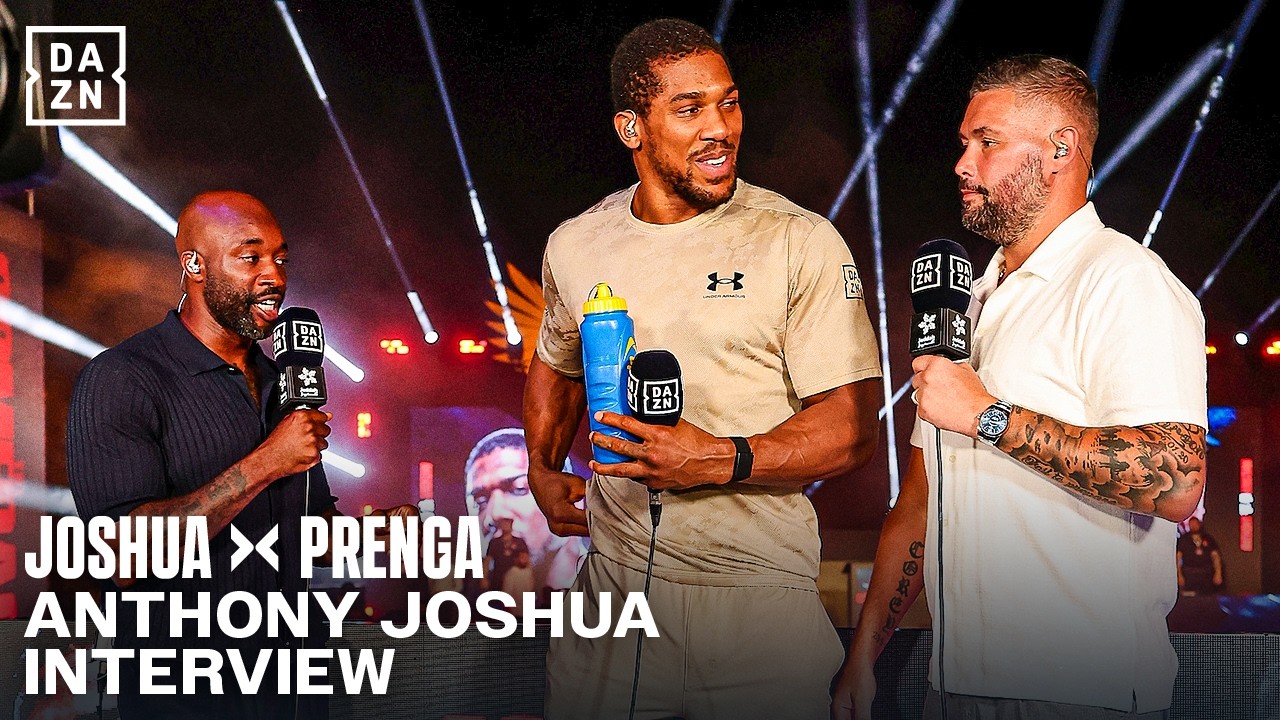 "This is the type of FIGHT I need" | Anthony Joshua speaks on the road to be on top! backdrop