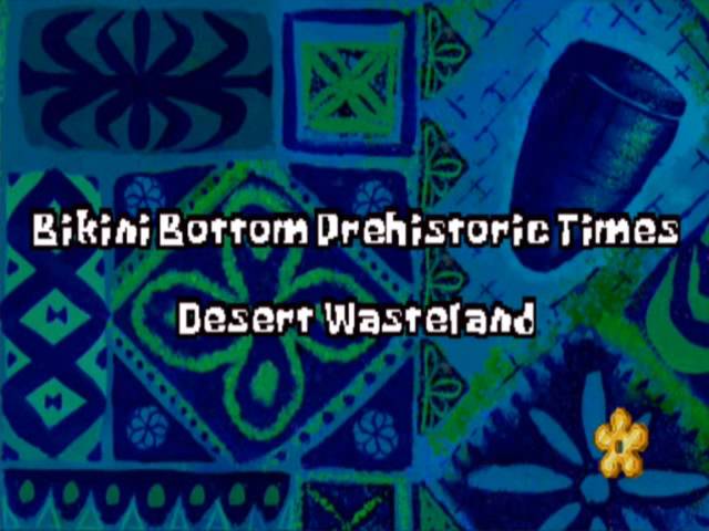 SpongeBob SquarePants: SuperSponge OST - 22 - Desert Wasteland & Kelpazoic Jungle background