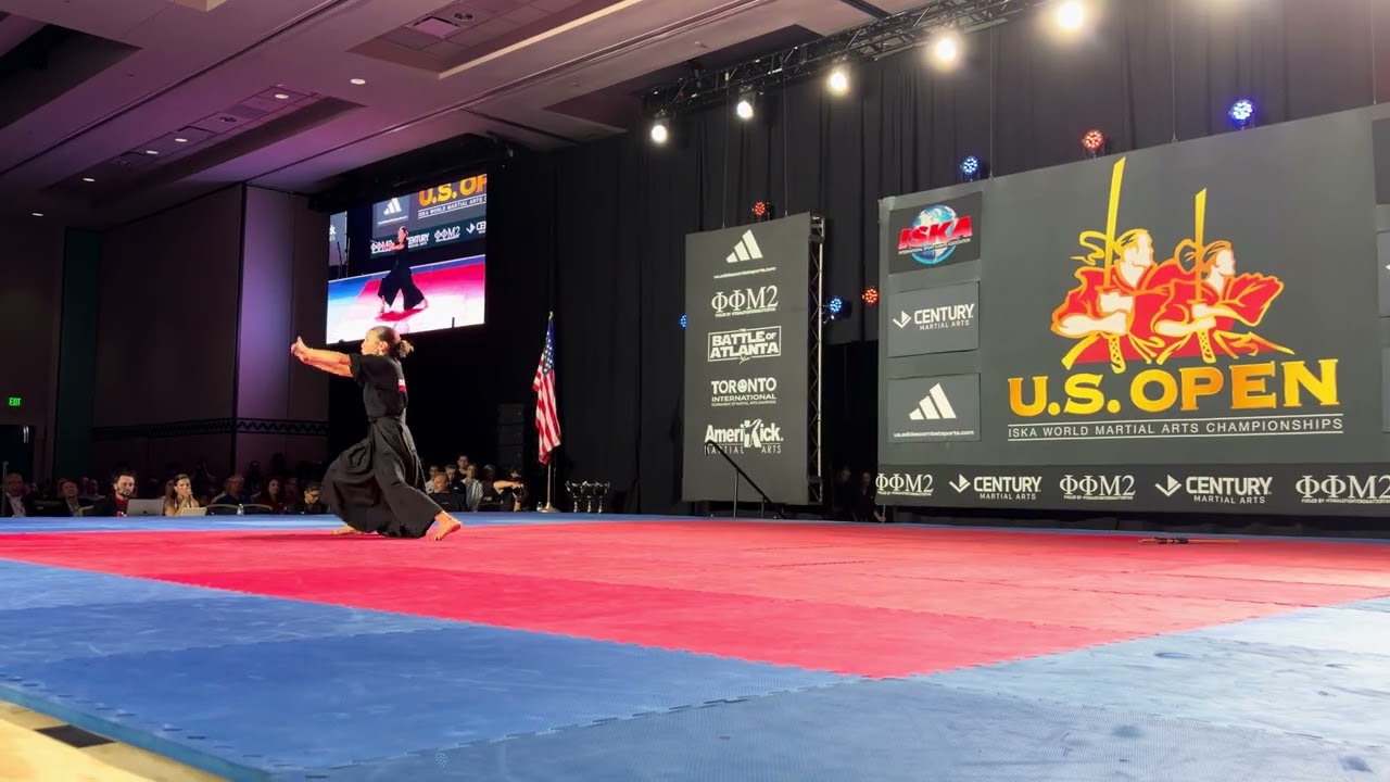 Maddie Wiersma 13 & Under Girls Open ISKA World Championship - US Open 2026 backdrop