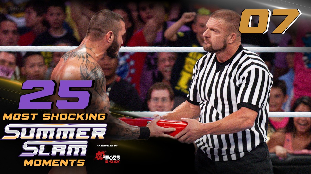 Triple H paves the way for Randy Orton cash-in: 25 Most Shocking SummerSlam Moments backdrop