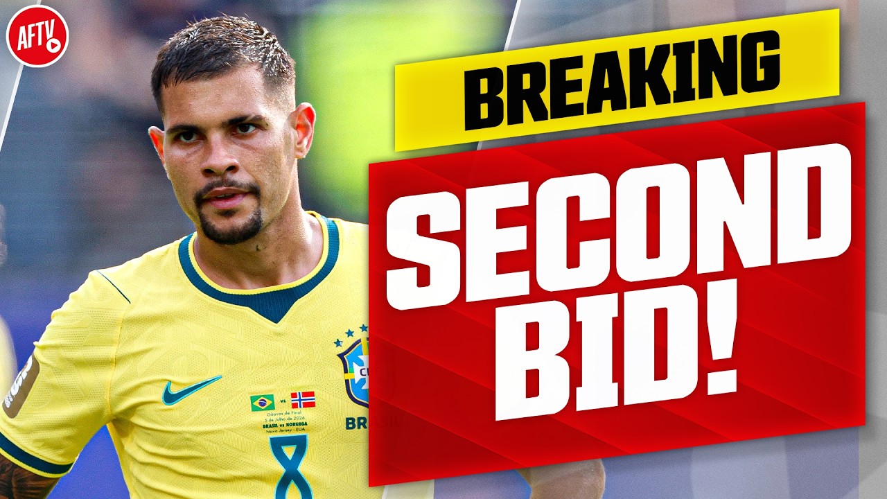 BREAKING NEWS: Arsenal Set To Make £70M Bid For Bruno Guimaraes. backdrop