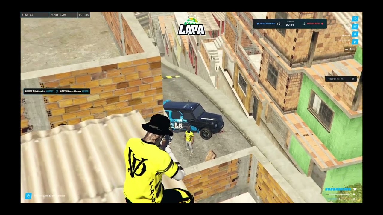 🥇🐐| FIVEM HIGHLIGHTS (100% LAPA) #5 background