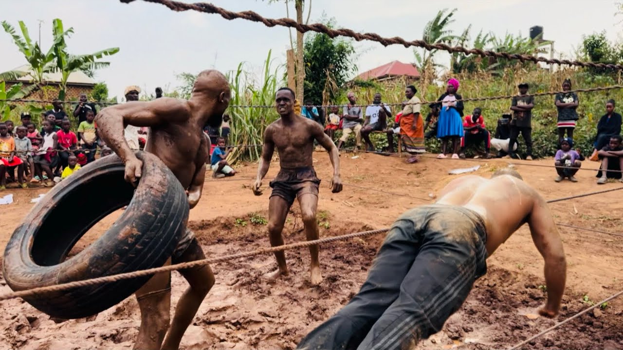 Real Battle for Survival, Africa Mud Wrestling Showdown down! KSW Take Over backdrop
