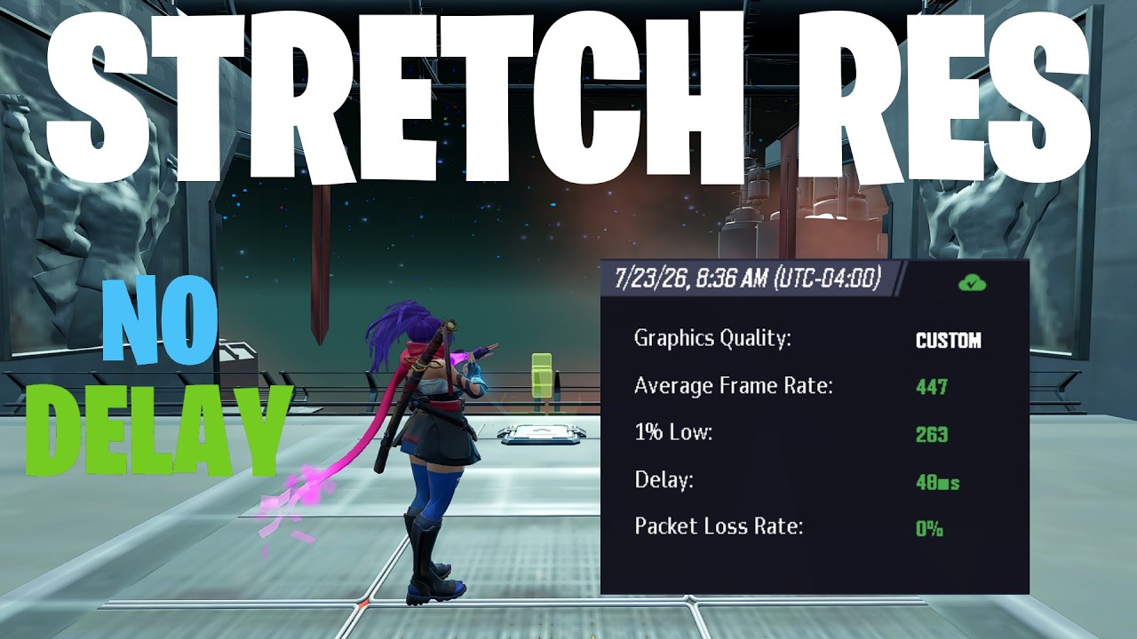 NEW FPS BOOST And STRETCH RES GUIDE | Marvel Rivals background