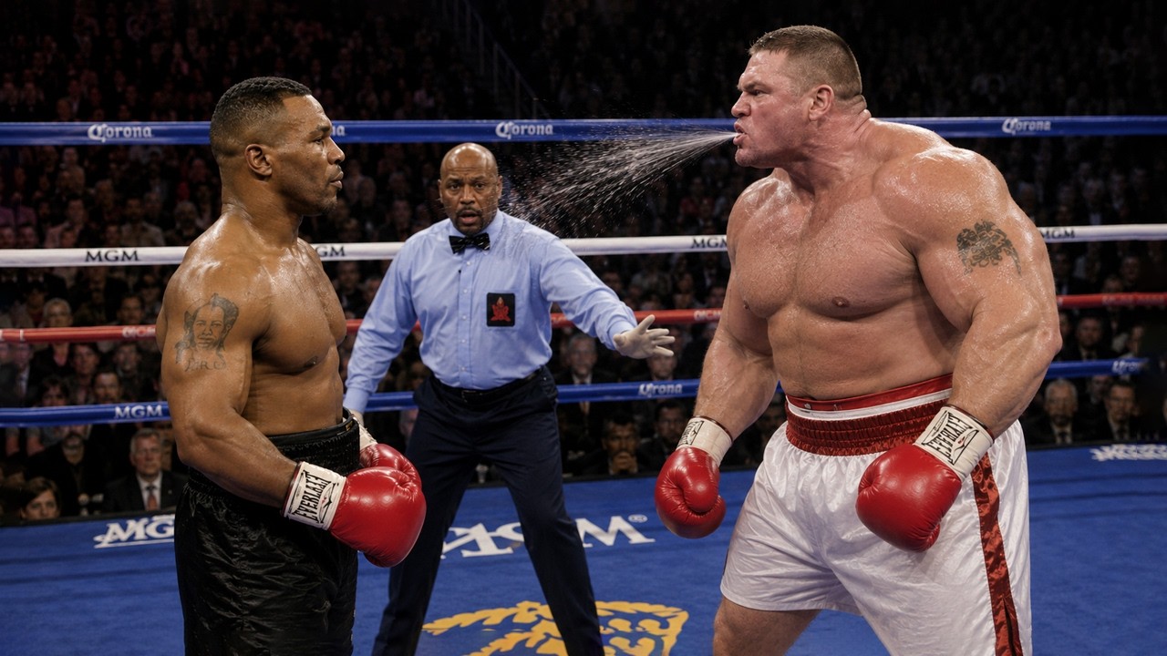 The Night TYSON Made His Opponent QUIT backdrop