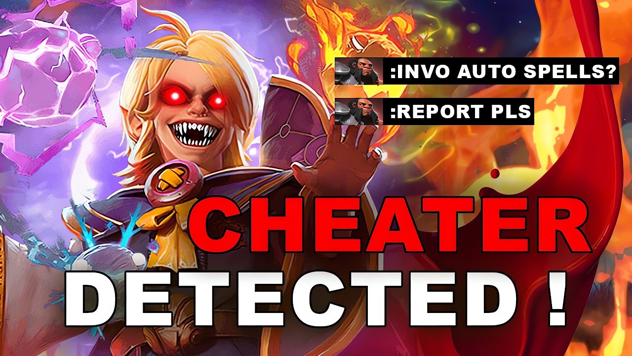 Dota 2 Cheater - INVOKER with FULL PACK OF SCRIPTS - 7.41D !!! background